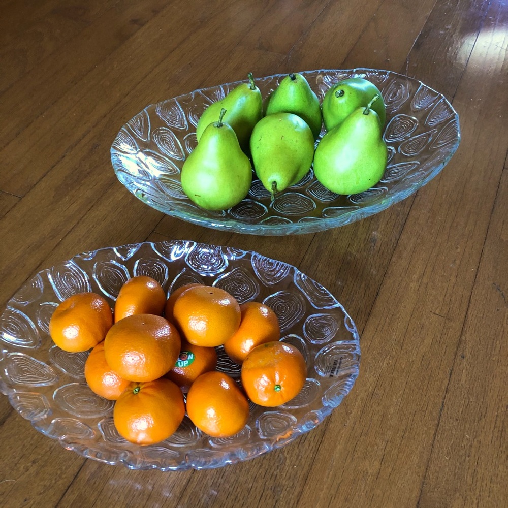 New In Box - 2 Crate & Barrel serving platters